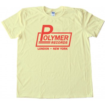 Polymer Records Logo Spinal Tap Tee Shirt