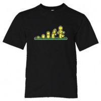 Youth Sized Lego Evolution Lego Man - Tee Shirt