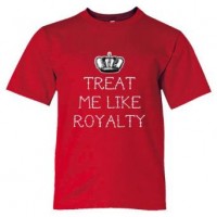 Youth Sized Treat Me Like Royalty - Tee Shirt