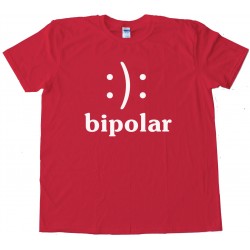 Bipolar Smiley Face - Tee Shirt