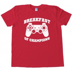 Breakfast Of Champions Gamer - Tee Shirt