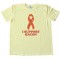 I Support Bacon Ribbon - Tee Shirt