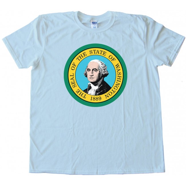 Washington State Flag George Washington - Tee Shirt