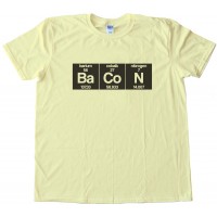 Bacon Periodic Chart Tee Shirt