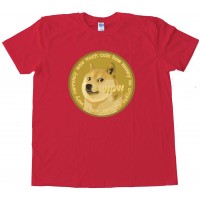 Dogecoin Doge Currency So Crypto Plz Mine Tee Shirt