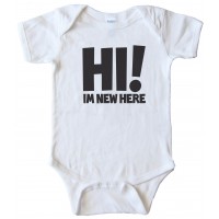 Hi I'M New Here - Baby Bodysuit