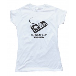 Classically Trained Nintendo Controller Gamer - Tee Shirt