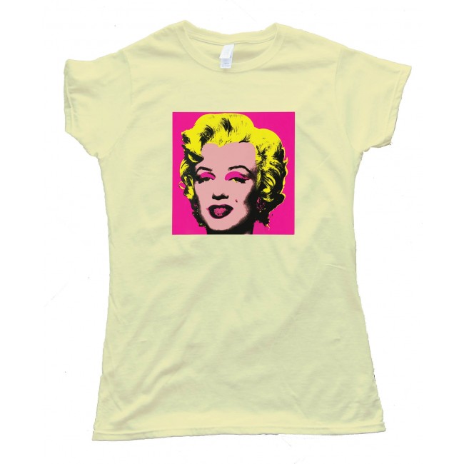 Womens Marylin Monroe Pop Art - Tee Shirt