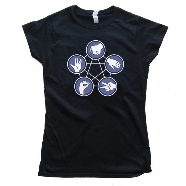 rock paper scissors lizard spock shirt