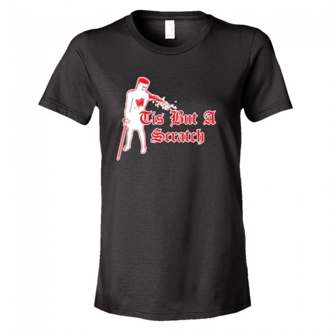 monty python tis but a scratch t shirt