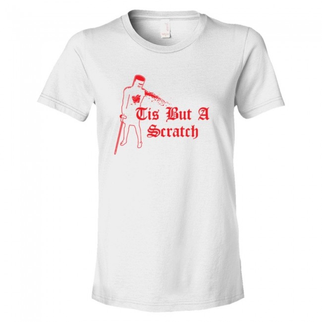 monty python tis but a scratch t shirt