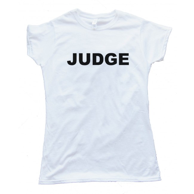 judge band shirt