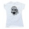 Womens Laughing Pirate Skull - Tee Shirt