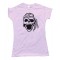 Womens Laughing Pirate Skull - Tee Shirt