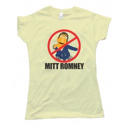 Womens No Mitt Romney - Say No To Mitt Tee Shirt