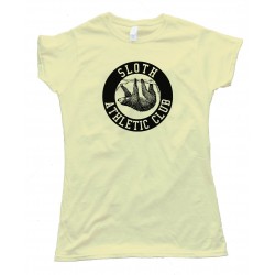 Womens Sloth Athletic Club - Tee Shirt