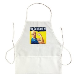 Apron We Can Cook It Walter