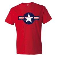 Classic American Military Star Air Force - Tee Shirt