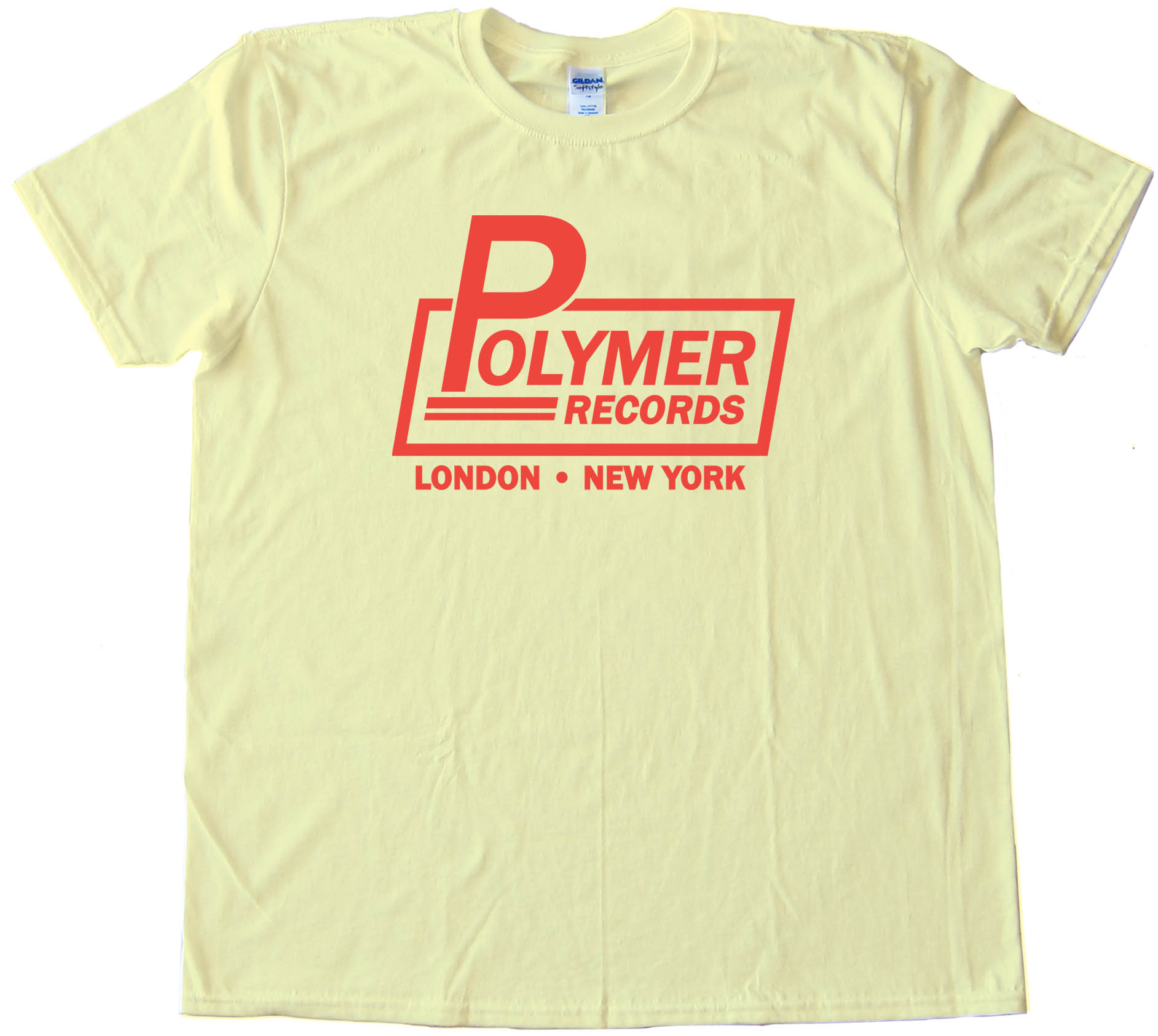 Polymer Records Logo Spinal Tap Tee Shirt