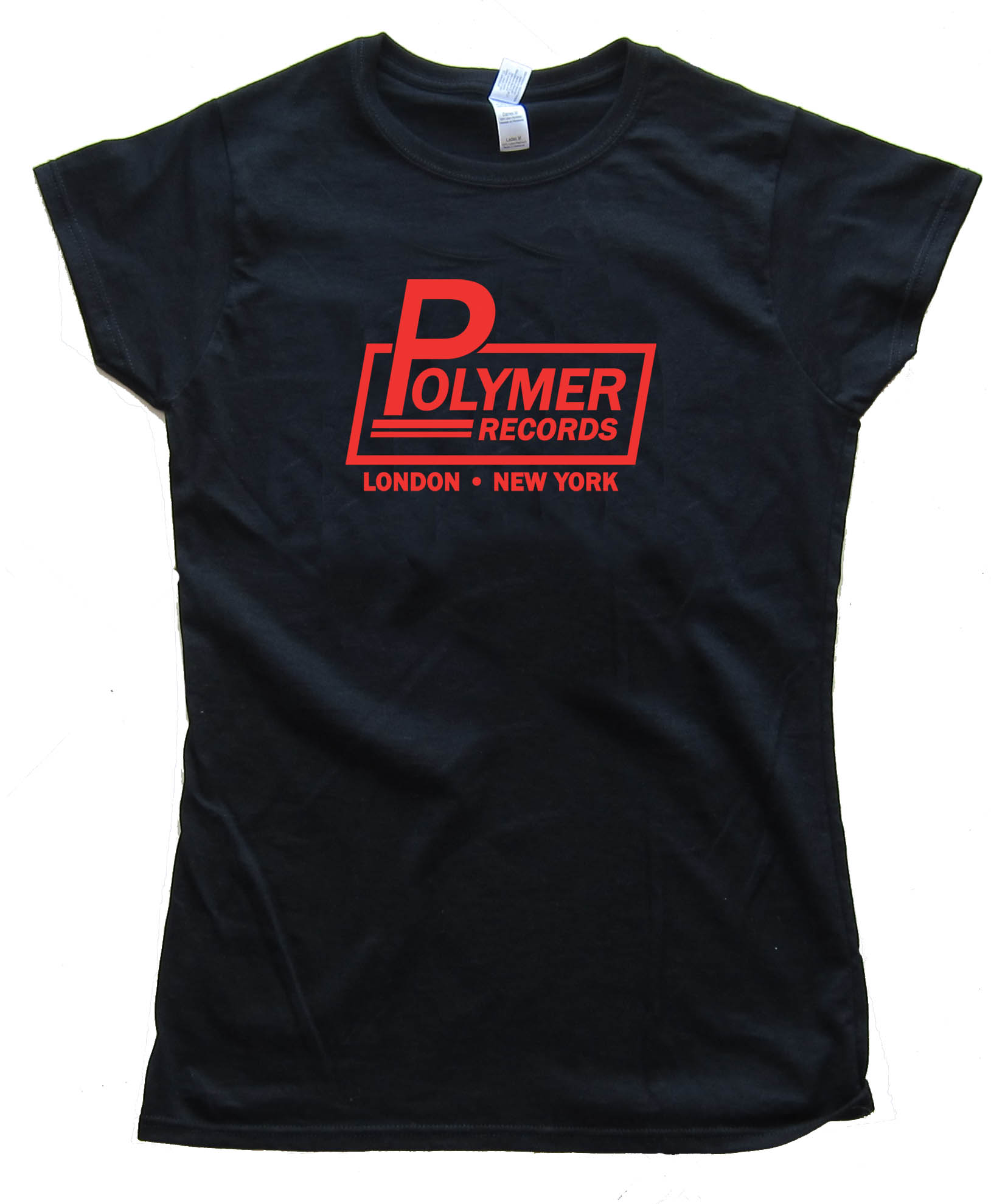 Polymer Records Logo Spinal Tap Tee Shirt