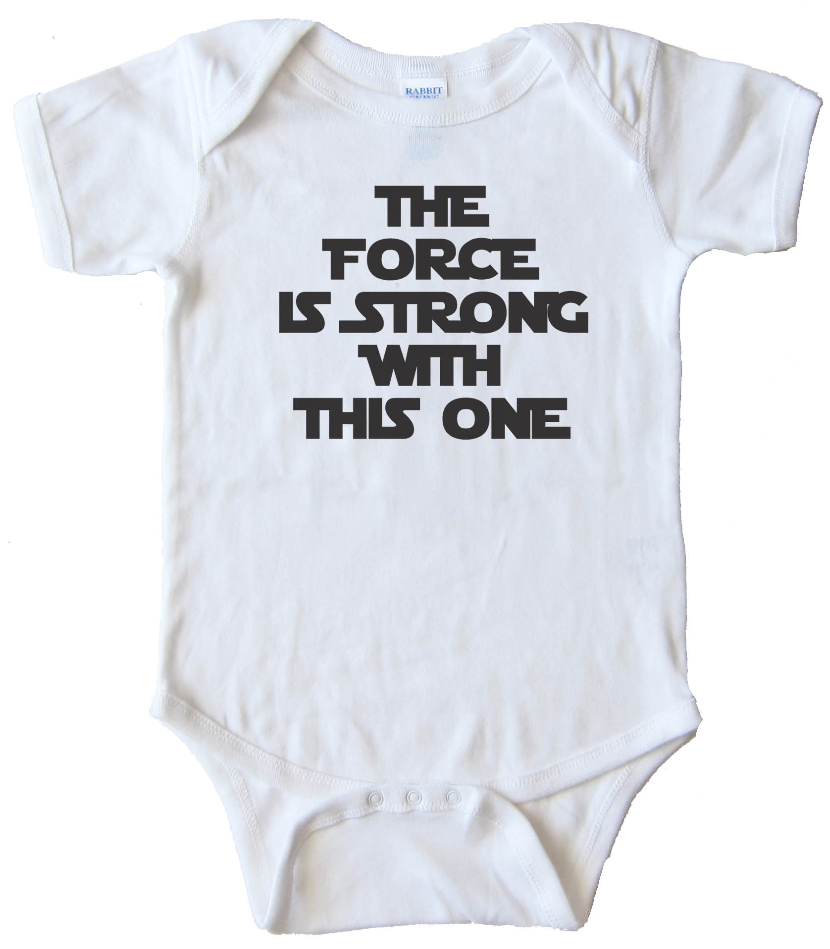 The Force Is Strong With This One - Star Wars - Baby Bodysuit