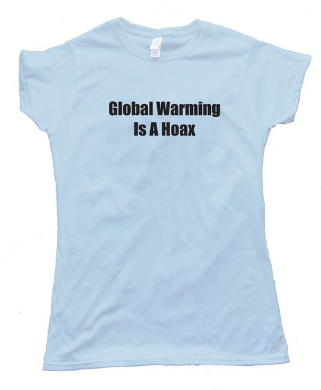 Global Warming Is A Hoax - Tee Shirt