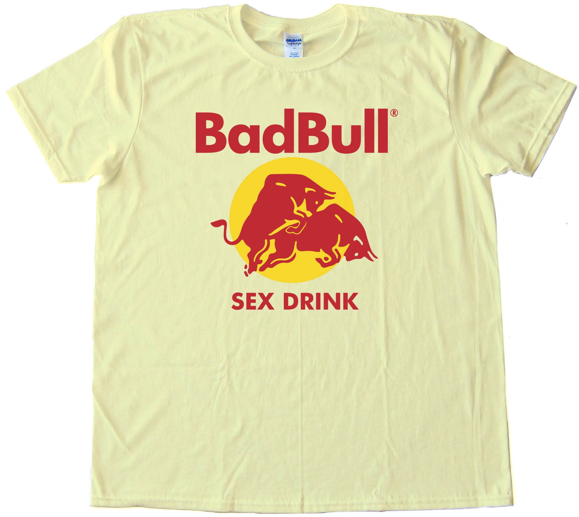 Badbull Sex Drink Redbull Energy Drink - Tee Shirt