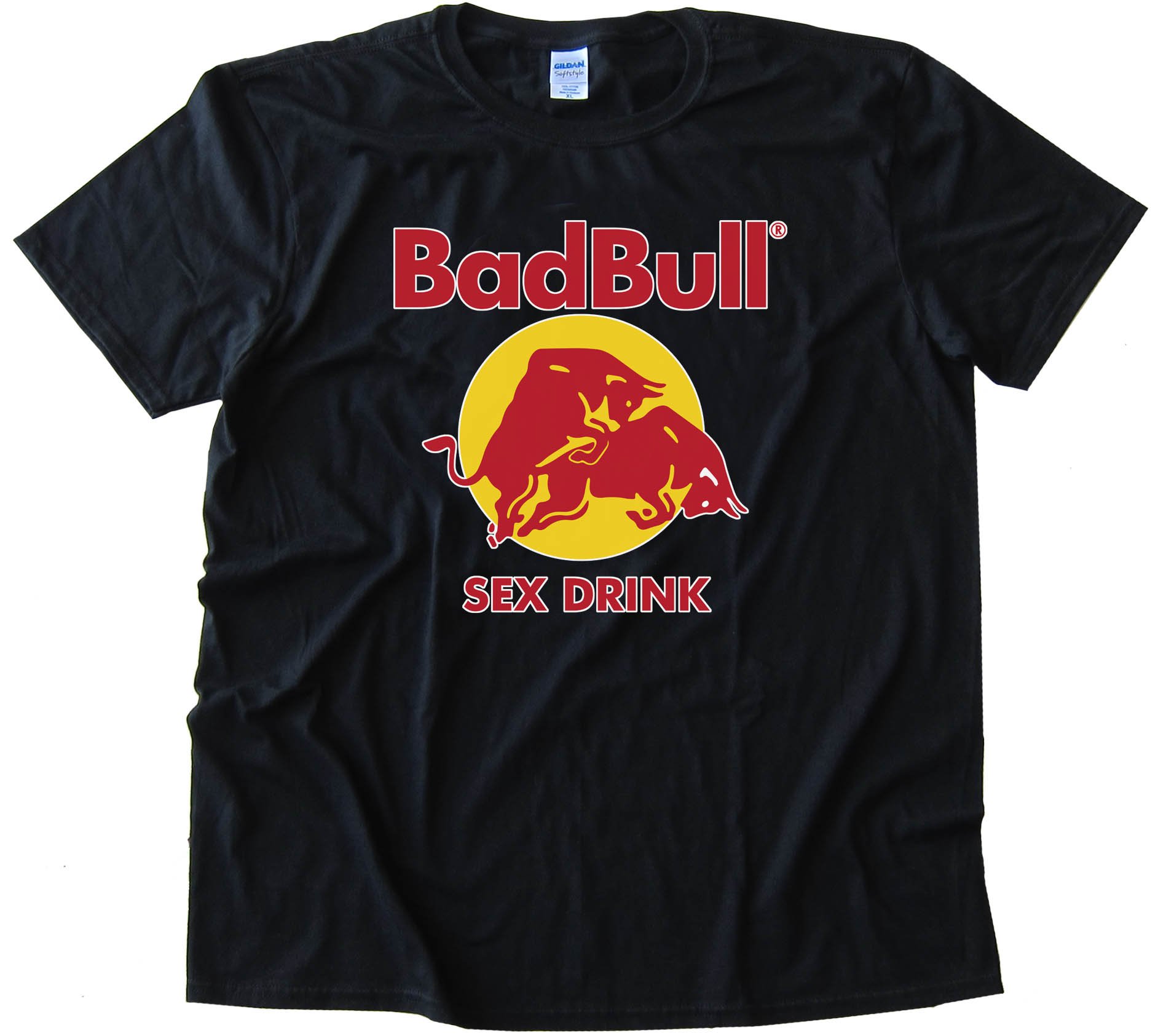 Badbull Sex Drink Redbull Energy Drink - Tee Shirt