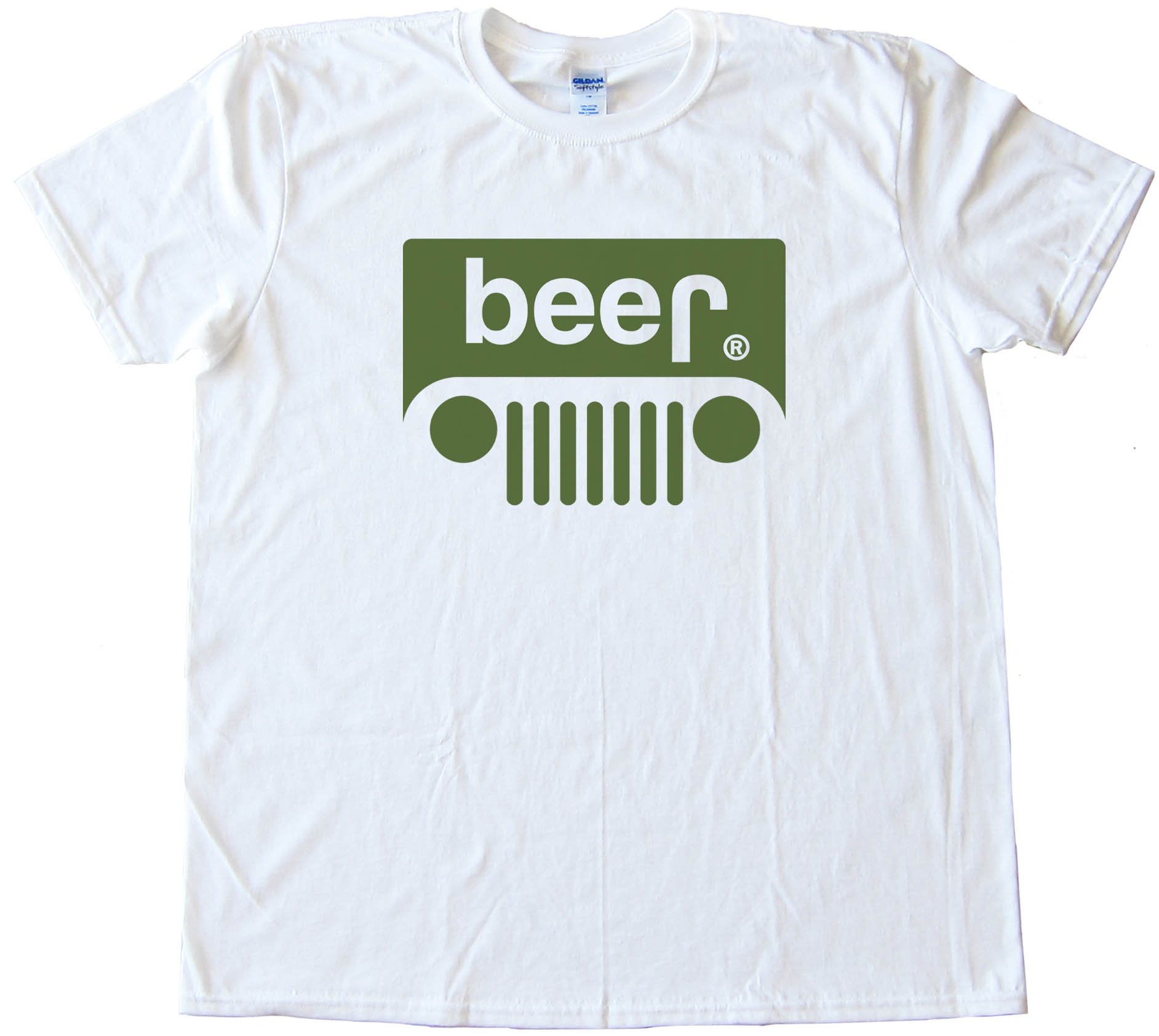 Beer Jeep Logo Tee Shirt