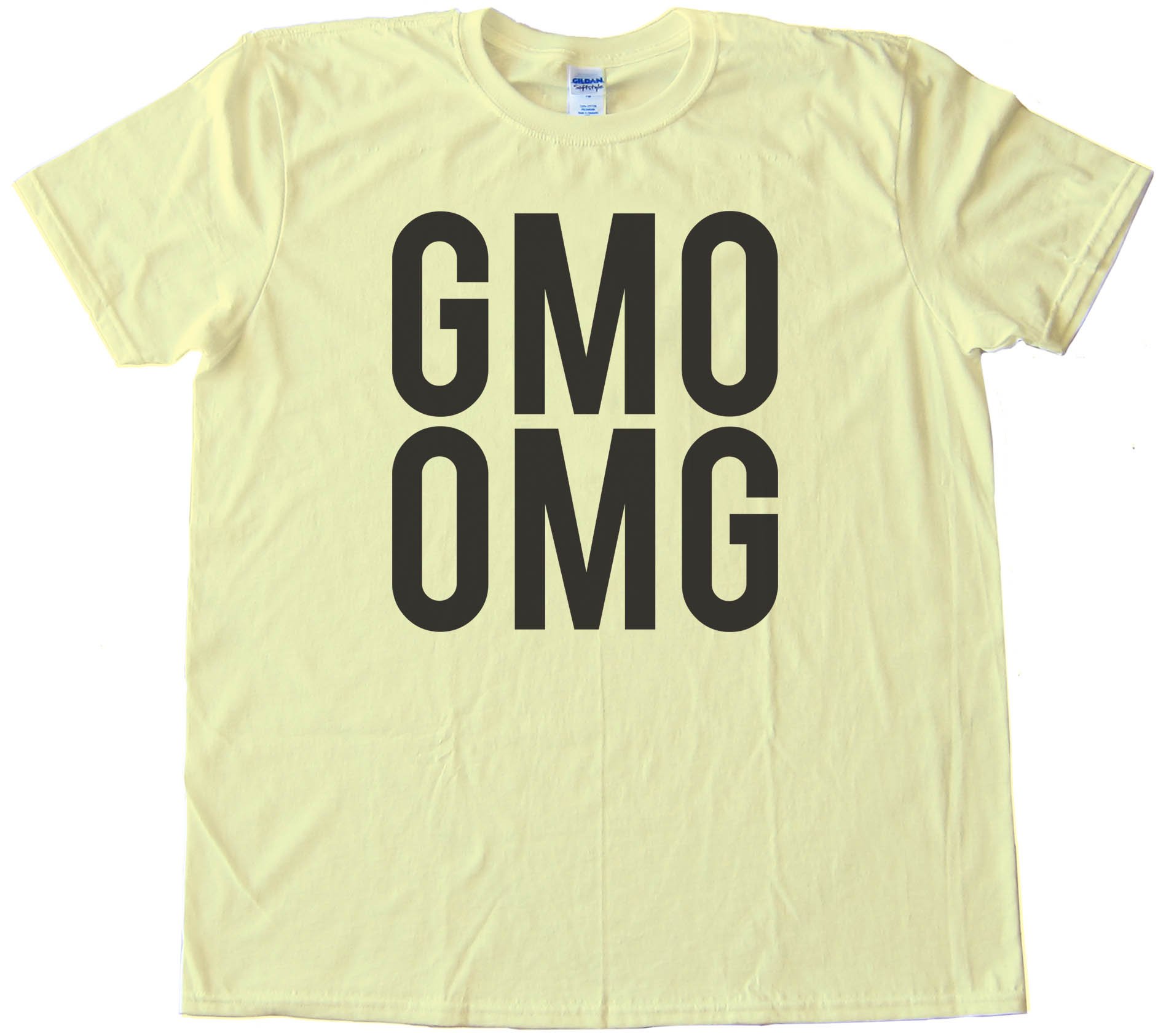 Big Text Gmo Omg - Tee Shirt