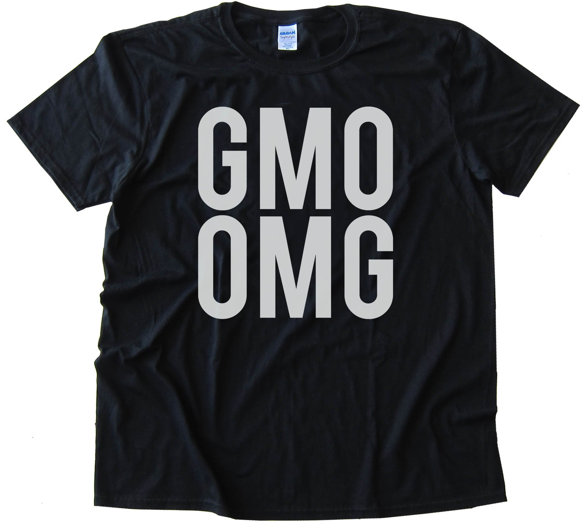 Big Text Gmo Omg - Tee Shirt