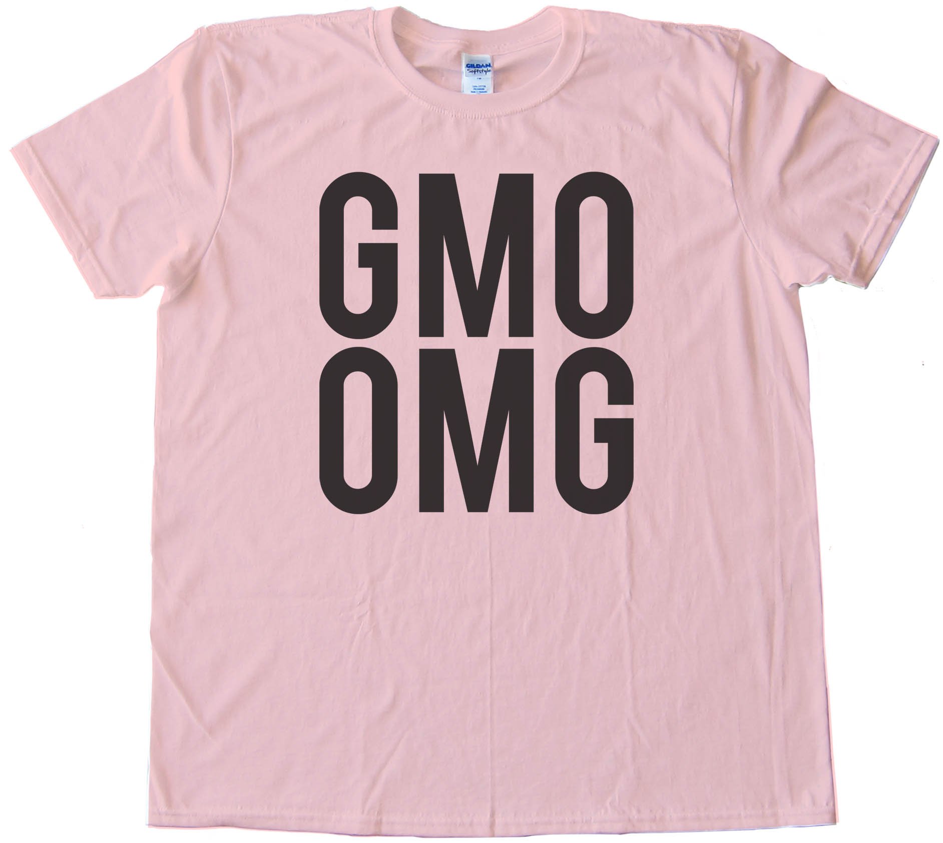 Big Text Gmo Omg - Tee Shirt