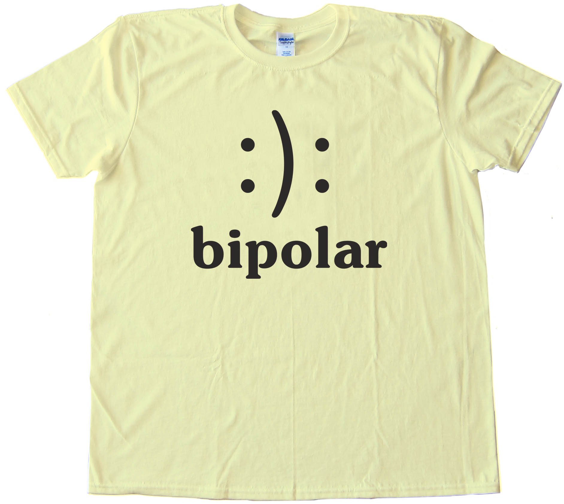 Bipolar Smiley Face - Tee Shirt