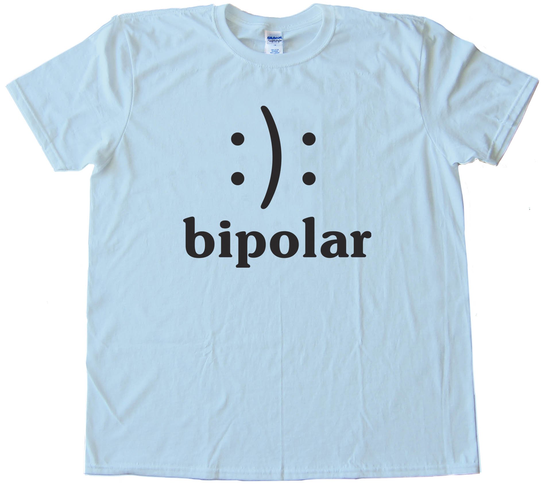 Bipolar Smiley Face - Tee Shirt