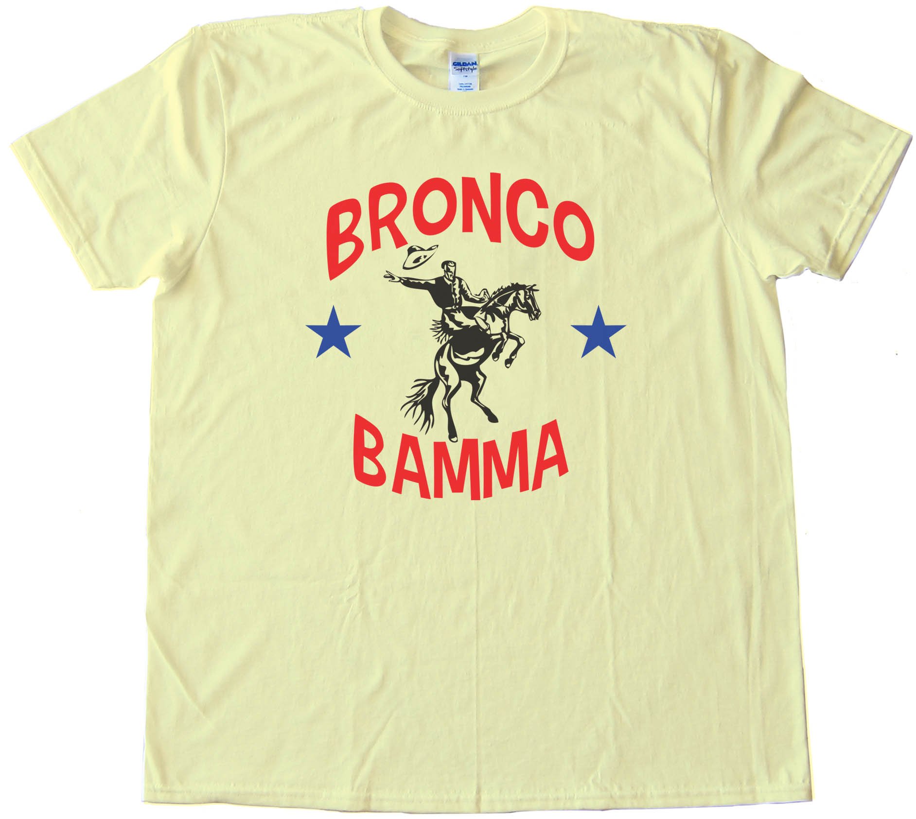 Bronco Bamma Barrack Obama Bucking Bronco - Tee Shirt