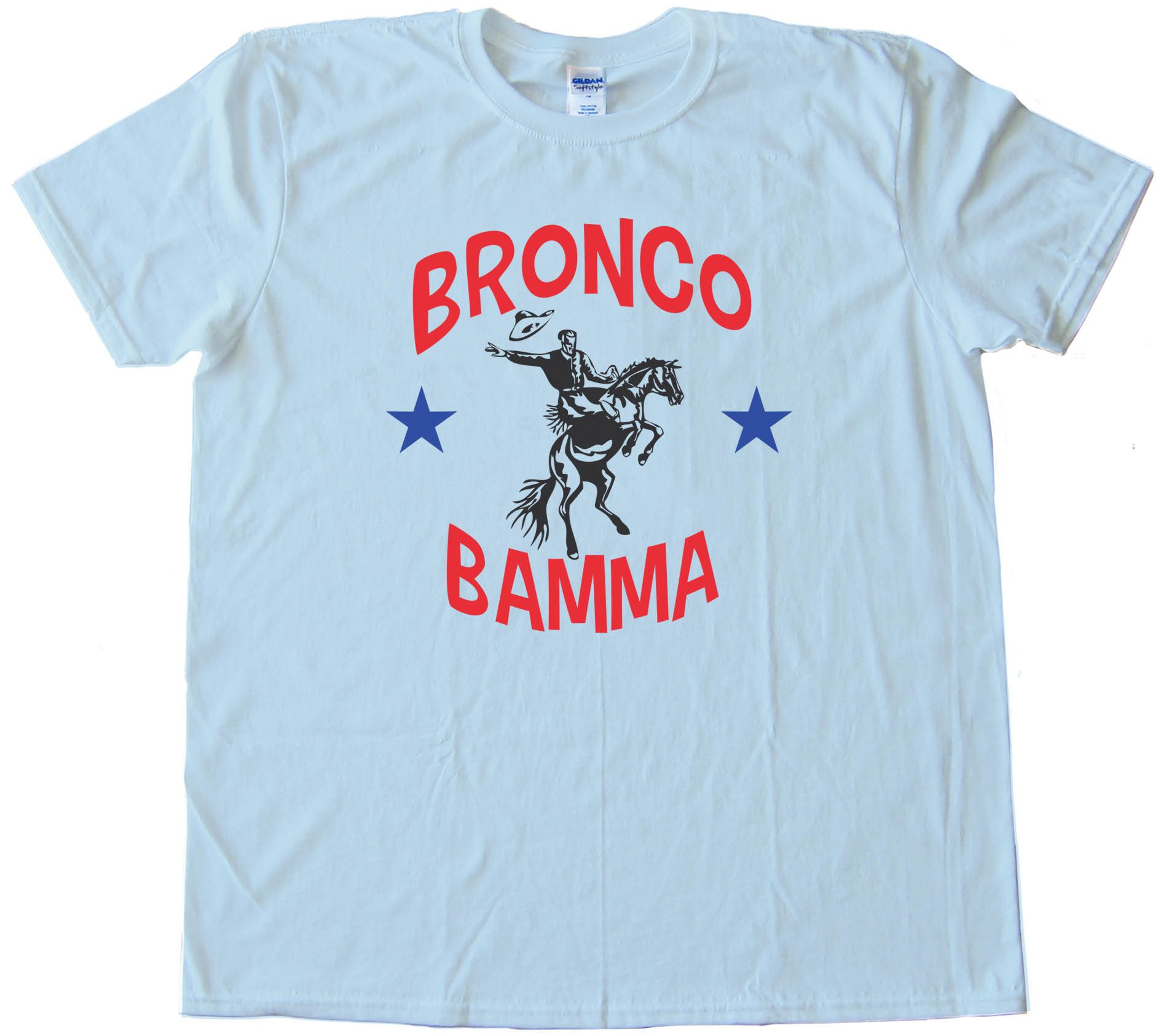 Bronco Bamma Barrack Obama Bucking Bronco - Tee Shirt