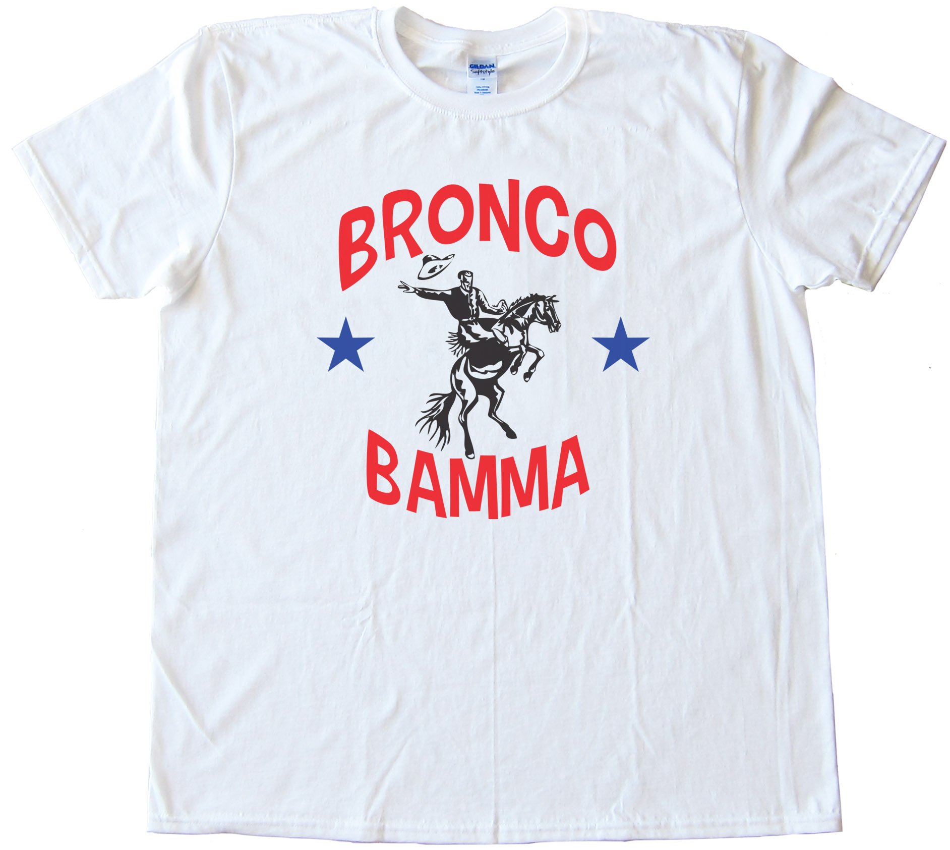 Bronco Bamma Barrack Obama Bucking Bronco - Tee Shirt