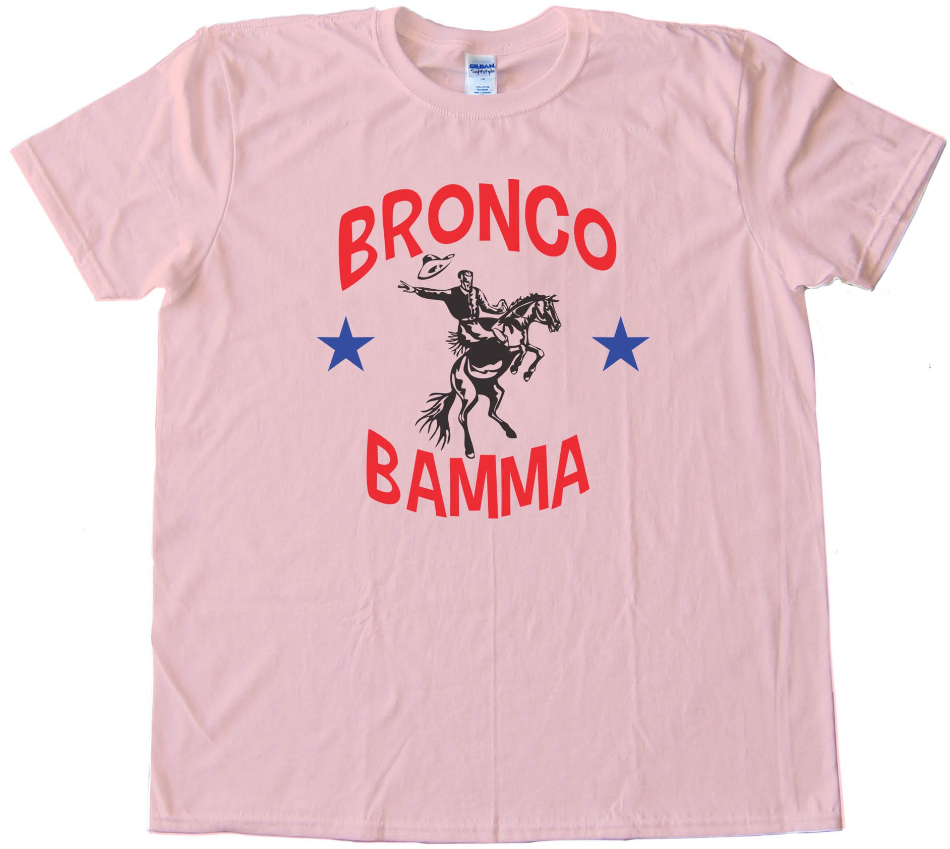 Bronco Bamma Barrack Obama Bucking Bronco - Tee Shirt