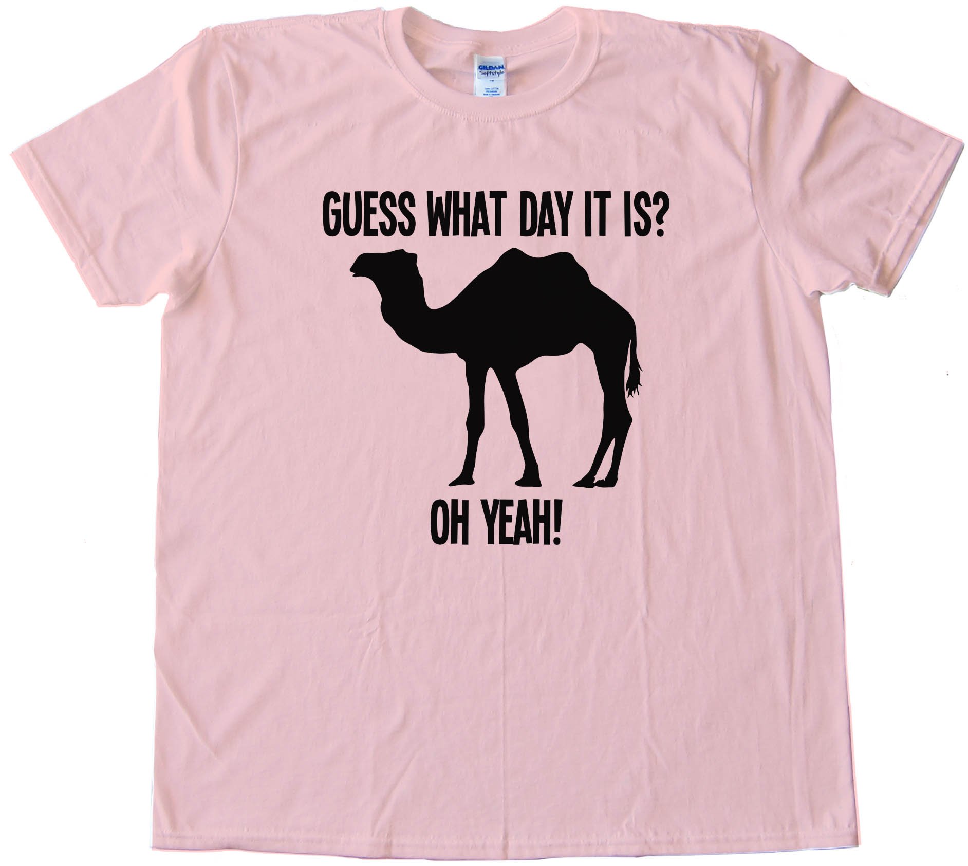 Camel Silhouette Guess What Day It Is - Tee Shirt