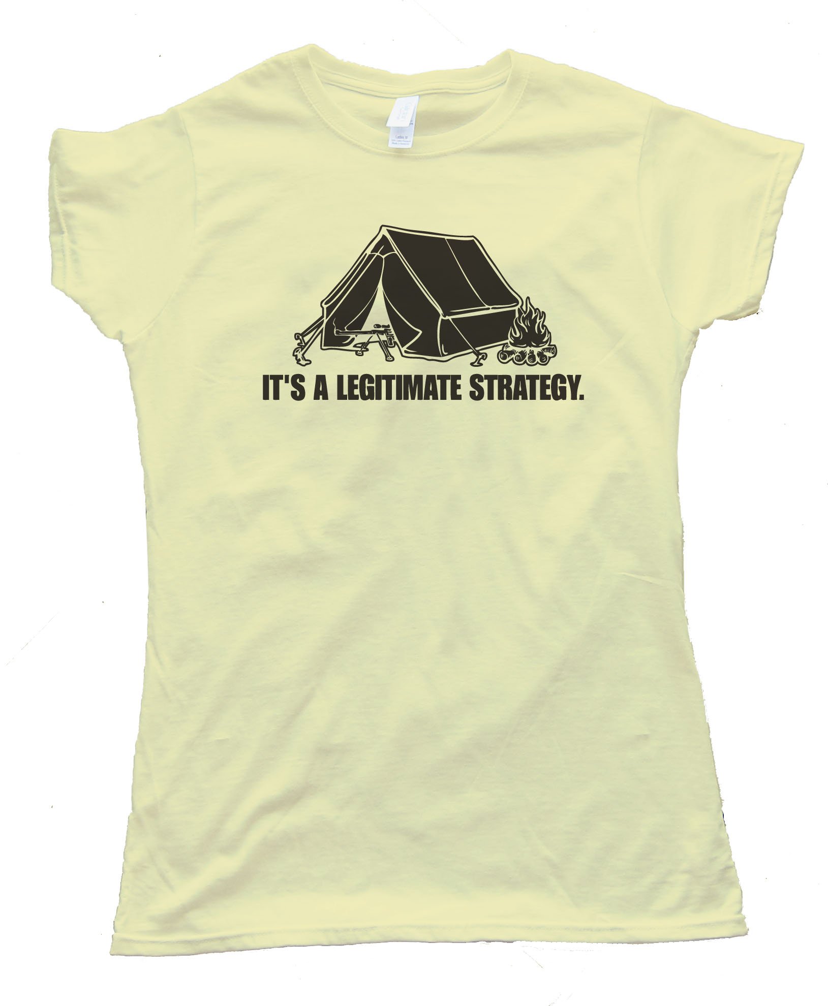 Camping Its A Legitimate Strategy Tee Shirt