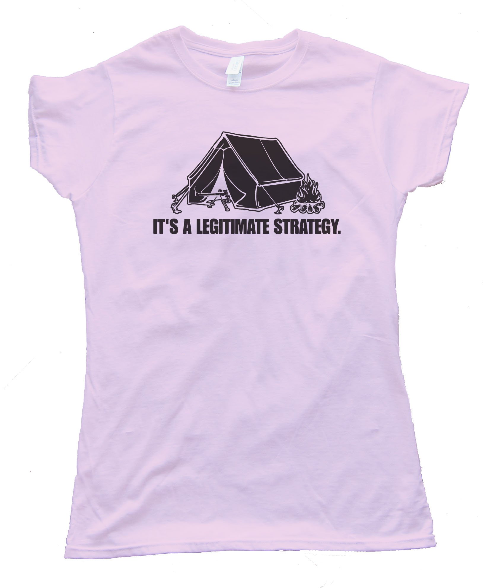 Camping Its A Legitimate Strategy Tee Shirt