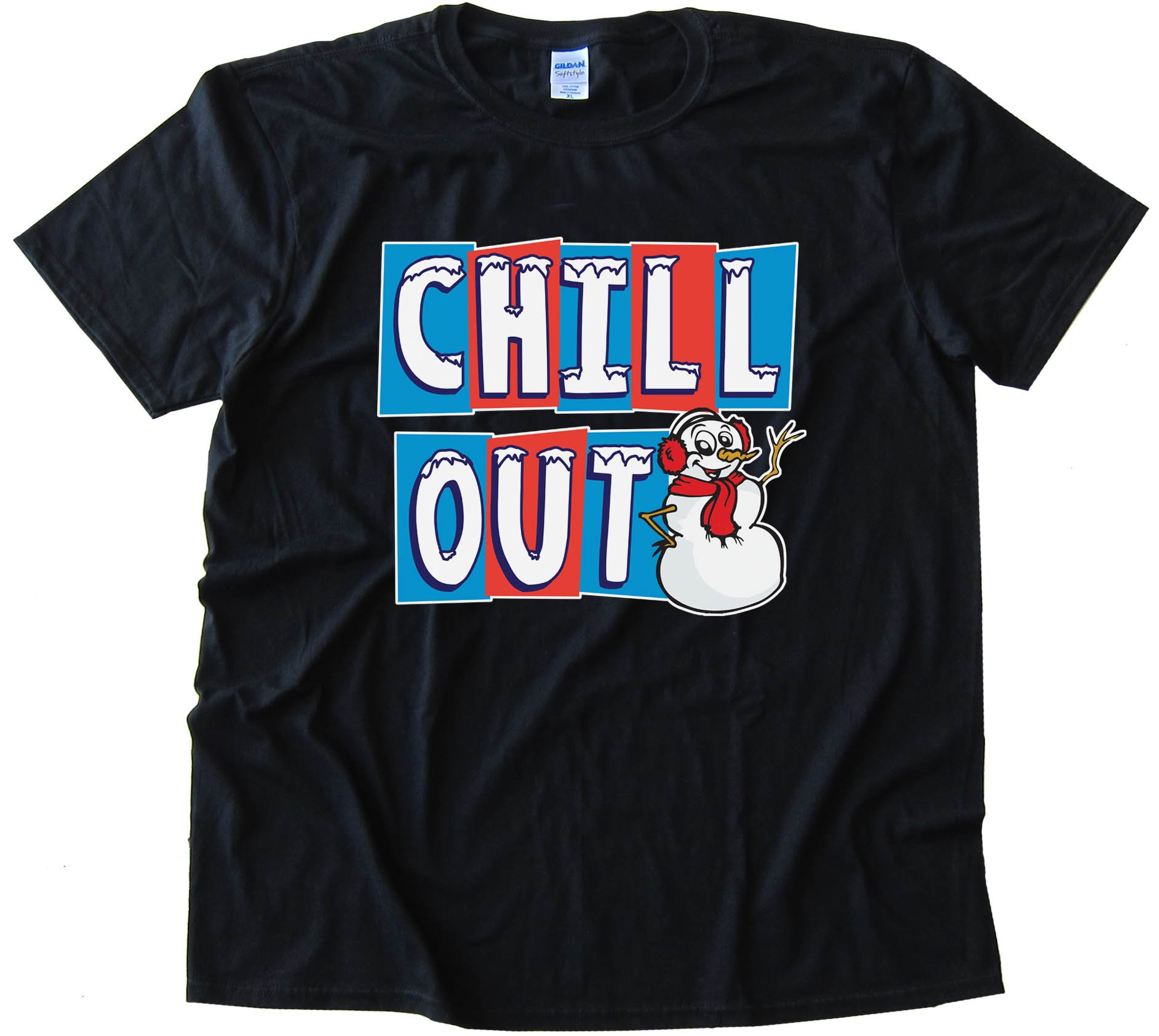 Chill Out Snowman - Tee Shirt