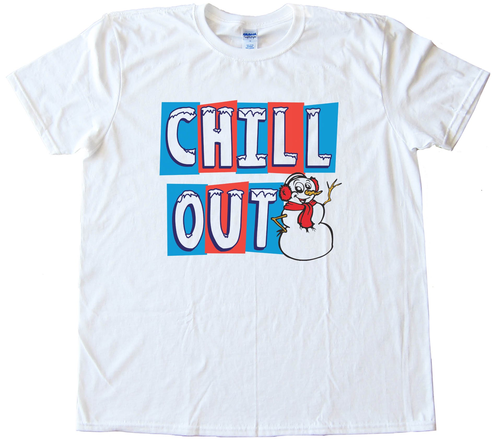 Chill Out Snowman - Tee Shirt