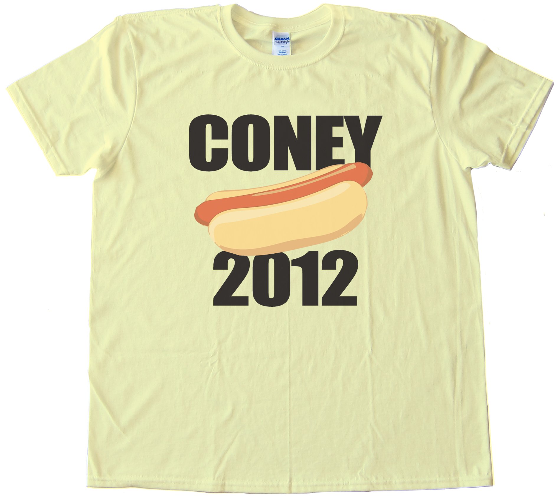 Coney 2012 Hot Dog Tee Shirt