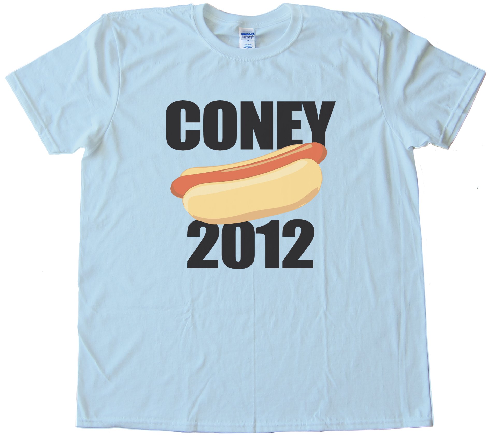 Coney 2012 Hot Dog Tee Shirt