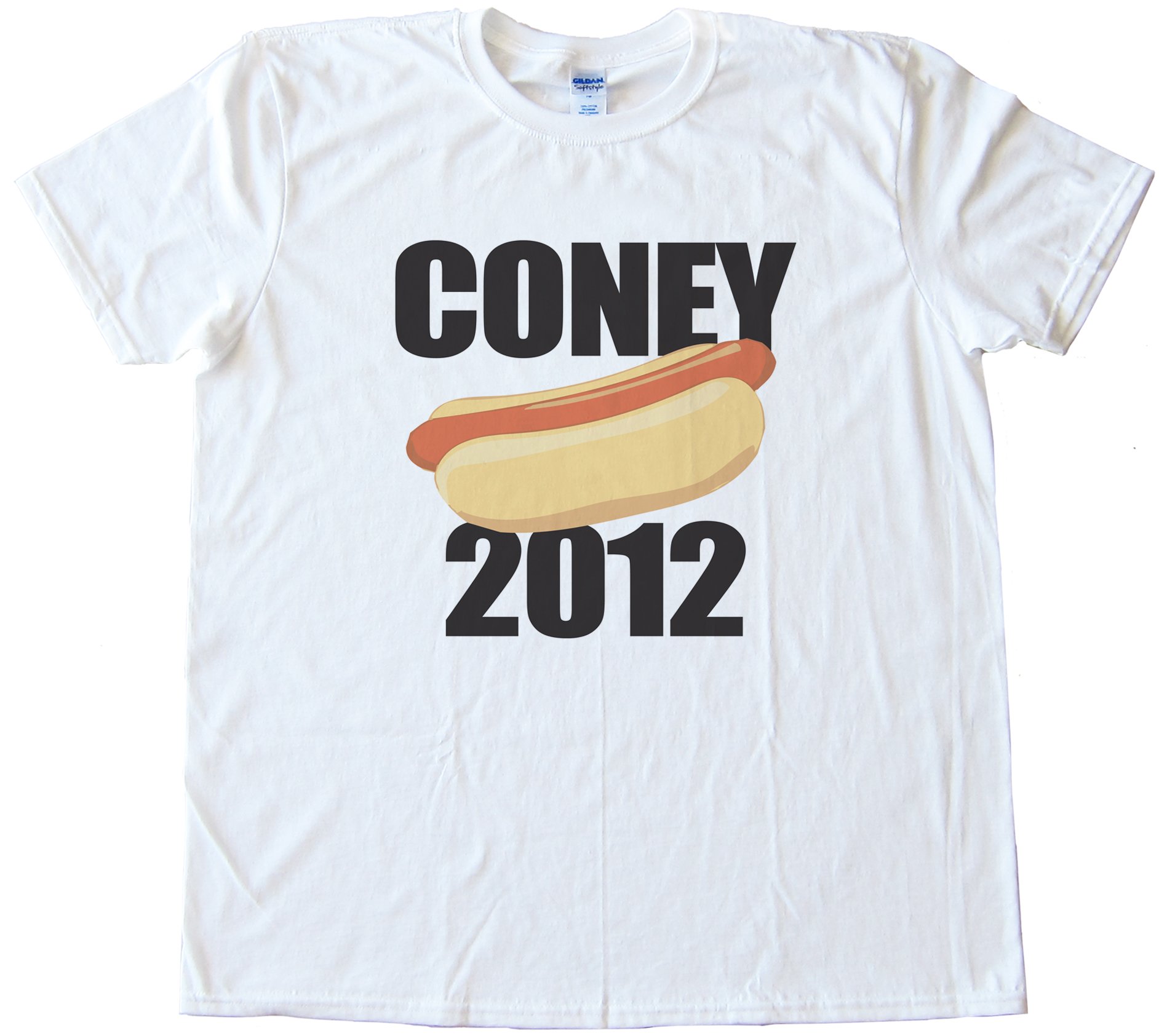 Coney 2012 Hot Dog Tee Shirt