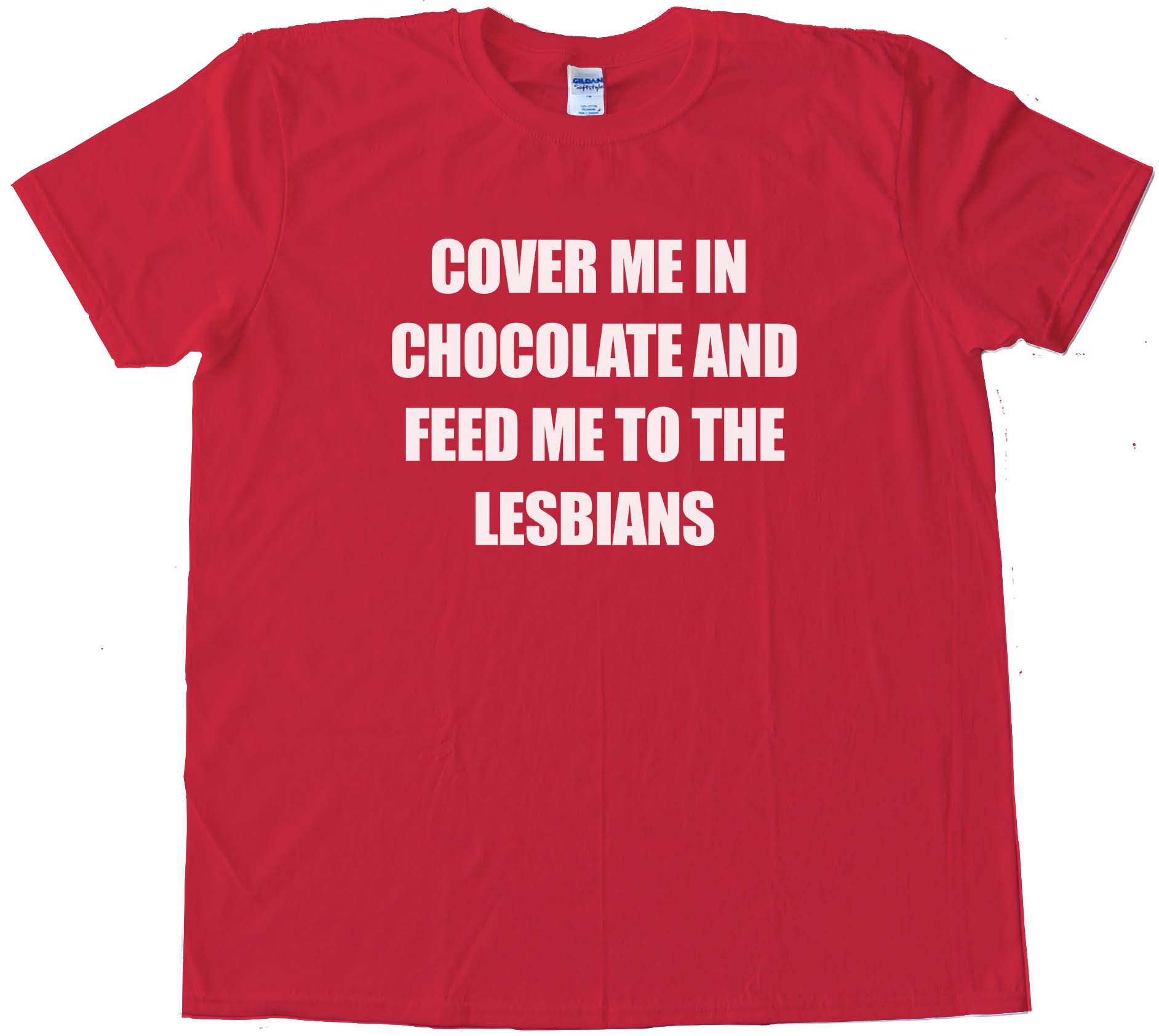 Cover Me In Chocolate And Feed Me To The Lesbians - Tee Shirt