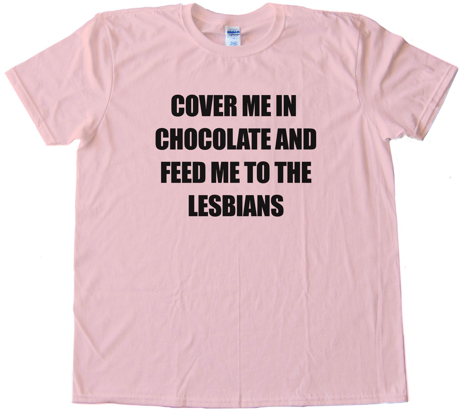 Cover Me In Chocolate And Feed Me To The Lesbians - Tee Shirt