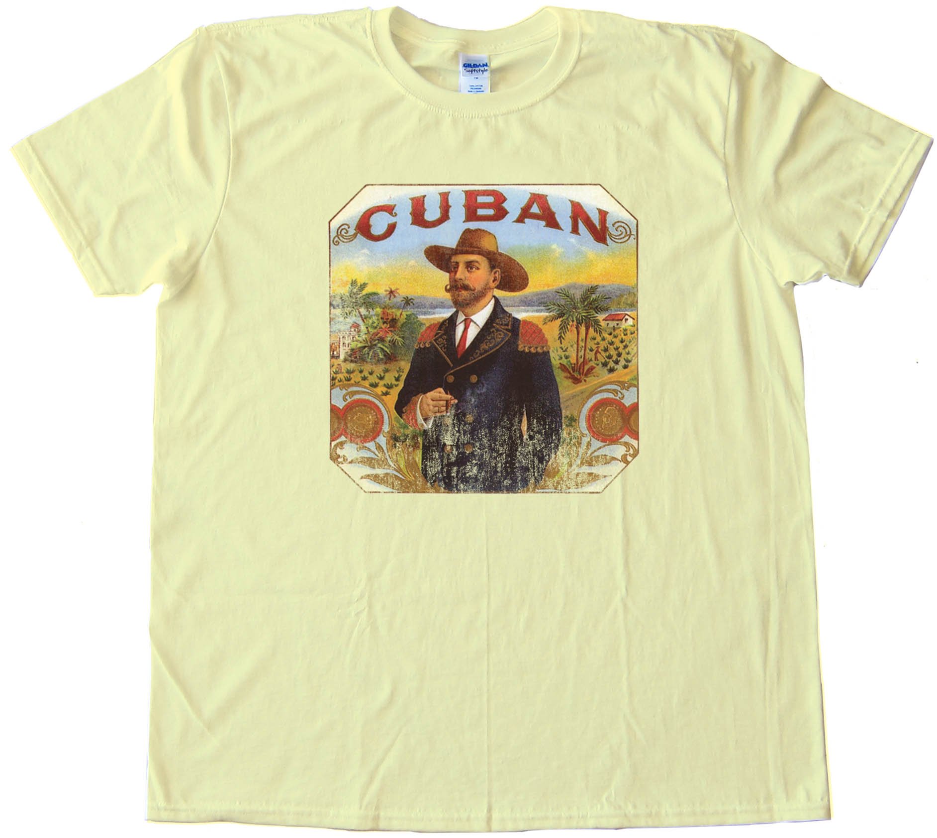 Cuban Cigar Smoker - Tee Shirt