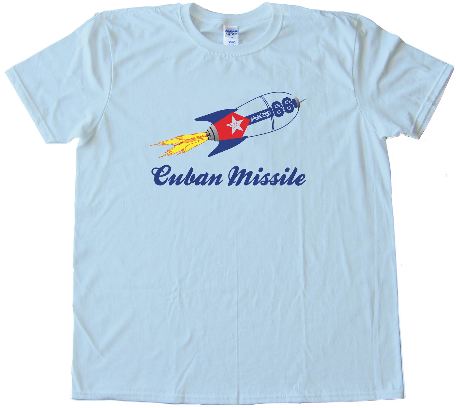 Cuban Missile Yasiel Puig 66 - Tee Shirt